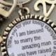 FATHER of the GROOM gift- PERSONALIZED keychain - blessed to marry amazing man you have raised, thank you gift, dad gift from groom