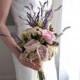 Bohemian Wedding Bouquet - Rose and Lavender Wedding Bouquet