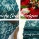 Fall Decor TEAL/GREEN Lace Table Runner, 3ft to 10ft long x 7" wide/ Wedding Decor/PEACOCK weddings/ teal overlay/fall finds/Weddings/Autumn