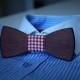 Customise your wooden bow tie. Handicraft unique men accessory.Manly gift.
