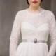 Rufina // Long sleeve lace wedding dress - Bohemian wedding dress - Rustic wedding dress - Modest wedding dress
