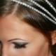 ON SALE Bridal headband, Rhinestone bridal headband, Triple Row Hair Piece, Wedding Headpiece, Accessories, Bridal Hair Piece, Wedding