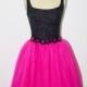 Cassie Tulle Skirt in Fuchsia / Puffy Princess Tutu in Hot Pink / Bridesmaid Wedding Skirt