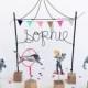 Personalized Circus Cake Topper