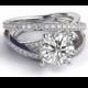 35% Off!! LImited Time Offer! 1.50 CT Art Deco Engagement Ring, Diamond Ring, 14K White Gold Ring, Diamond Engagement Ring