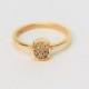 Engagement Gold Ring, Wedding Ring - Wedding Band - Handmade Ring - Stacking Ring