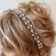 Bridal Headband,  Rhinestone Crystal Headband, Wedding Headband, Bridal Headpiece, Wedding Hair Accessories