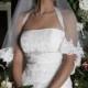 Beatrice Waltz Bridal Veil Lace Edging