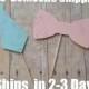 12 bow tie and bow cupcake Toppers, gender reveal party, Baby Shower decorations, Baby shower cake toppers, baby cupcake toppers