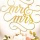 Mr and Mrs Cake Topper - Wedding Cake Topper - Classic Collection