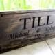 Family Sign...Wedding Sign-Marriage Sign-Custom sign-Personalized Wood Sign-Anniverary Gift