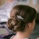 Wedding Hair Comb, Bridal hair comb, Rose Gold, Swarovski crystal comb, Swarovski pearls, Wedding jewelry, Hair clip, Harper Bridal Comb