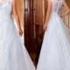 Elegant Vestido De Noiva 2015 A-Line Lace Wedding Dresses Scoop Sheer Applique White Romantic Bridal Dresses Ball Gowns Chapel Train Online with $128.17/Piece on Hjklp88's Store 