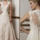 Modest Justin Alexander Lace Wedding Dresses 2016 Sheer Applique V-Neck Bridal Ball Dresses Gowns Chapel Train Covered Button A-Line Online with $129.06/Piece on Hjklp88's Store 