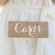 Rustic Wedding Cards Sign QUICK shipping available
