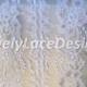 5ft-10ft White/Silver Lace Table Runner, 8in Wide, Silver Weddings, Lace Overlay, table decor/Wedding Decor/Weddings/Etst finds/trends
