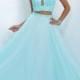 Two Piece Prom Dress with Beading