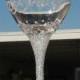 Custom Swarovski Crystal Wine Glass With Krystalized STEM Only. Bride Glass, Bridesmaids, Bachelorette, Mother Of The Bride, Weddings