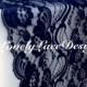 NAVY BLUE Lace/Table Runner/Dark Navy Blue/Wedding Decor/ 3ft-10ft x 7"wide/ Tabletop Decor/NAVY Decor/Etsy finds/Nautical/Weddings/Rustic