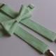 Mint Bowtie and Suspenders Set - Men, Teen, Youth
