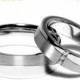 ON SALE Wedding Ring Sets 14K White Gold With Diamonds