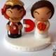 Iron Man inspired Wedding Cake Topper