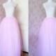 Plus Size Tutu Skirt /Pink Tutu Skirt /Women Maxi Tulle Princess skirt /Pink Bridesmaid Skirt, Ballerina party,Petticoat, Plus Size Skirts