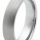 ON SALE Mens Wedding Ring Tungsten With Brushed Finish - Comfort Fit