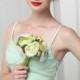 Organza Mint Green Ballet Tutu Bridesmaid Dress Fairy Wedding Ruched Deep Low Bust Empire Spaghetti Strap Light Apple Green Princess Skirt