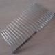 22 Teeth, 3 1/4 Inches Wide High Quality Silver Tone Wire Comb, Metal Comb, Hair Comb - 1 piece