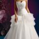 Buy Australia 2016 A-line Sweetheart Neckline Beaded Ruched Tiered Appliques Floor Organza Wedding Dresses 15003 at AU$213.19 - Dress4Australia.com.au