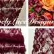 FALL Burgundy/Wine Lace Table Runner/3ft-10ft x 7" Wide/Wedding Decor/ Lace Overlay/Tabletop Decor/Tabletop Decor/Autumn finds