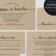 Wedding Invitation Printable - Kraft Wedding Invitation Editable Template - DIY Printable PDF Instant Download - Kraft 