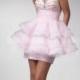 Buy Australia Short/ Mini Sweet Pink Organza Dress/ Prom Dresses By CSS 1512 at AU$157.08 - Dress4Australia.com.au