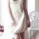 ON SALE Short wedding dress, coctail dress, champagne wedding dress M24