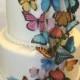 Double-Sided Edible 3-D Wafer Paper Butterfly Variety for Cakes, Cupcakes or Cookies