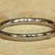 2mm Wide Comfort Fit / Court Shape 18k gold filled Plain band Wedding Ring
