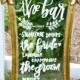 Wedding mirror menu / handlettered mirror / dessert menu / wedding sign / gold mirror / chalkboard sign / vintage mirror / gold ornate