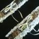 Hunting Deer Camo Camouflage Realtree Wedding Garter Set w/ White Lace