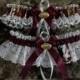 Wedding Garters Florida State Seminoles lace and fabric garter any size, color or style.
