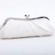 Bella Bridal Clutch-White - wedding purse - custom - monogram