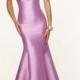 Lilac Mermaid Prom Dress