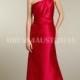 Buy Australia Ruby Flower One Shoulder Satin Sweep Train Satin Bridesmaid Dresses by JLM 5170 at AU$133.52 - Dress4Australia.com.au