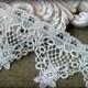 Ivory Venice Lace for Bridal, Costume Design, Millinery, Altered Couture, Sashes, Handbags, Crafting LA-020