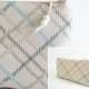 Geometric Clutch Wallet, Aqua Wedding Purse, Bridesmaid Bag, Evening Handbag, Cosmetic Case