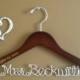 Bridal Hanger one Line, Engraved  Personalized Custom Bridal Hanger, Brides Hanger,Name Hanger, Wedding Hanger, Personalized Bridal Gift