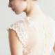 Ava - Beaded Lace and Silk Wedding Dress