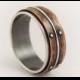 Unique mens wedding ring - men engagement ring,silver copper ring,rustic ring,men's ring