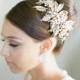Bridal Hair Wreath, Bridal Halo -SIENNA Swarovski Bridal Fall Wedding Tiara,Crystal Leaves Wedding Crown,Rhinestone Tiara, Autumn Wedding