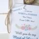 Bridesmaid invitation, bridesmaid proposal card, invitation for maid of honor, bridal party proposal card, flower girl invitation